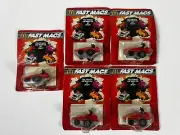 Lot Of 5 Vintage 1985 McDonald's Fast Macs Hamburglar~ Pull Back & Go Car