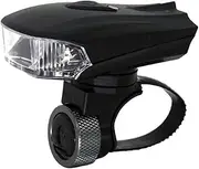 USB Rechargeable Super Bike Headlight and Back Light Set, Bright Front Lights Tail Rear LED, 5 Light Mode Options Fits All Bicycles, Road, Mountain