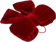 Bow Pendant Wall Hanging Christmas Decor Bows Large Decoration Indoor Wreath Decorations Topper Hanging Ribbon Decor Ornaments Decorating Wreaths Tree Xmas Tree Bowknot Red Cloth