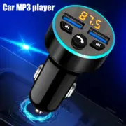 Car FM Transmitter Wireless Bluetooth MP3 Player Radio Adapter USB Charger xigSV
