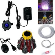 LED Aquarium Light, IP68 Diving Oxygen Enhancement Bubbles Light for Fish Tan...
