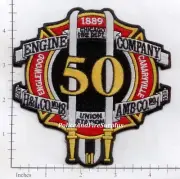 Illinois - Chicago Engine 50 IL Fire Dept Patch v2 - Union Station