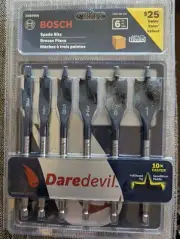 Bosch DSB5006 6 Piece Drill Spade Bits Set Regularly Sold For $25