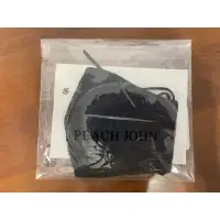 在飛比找蝦皮購物優惠-[全新] Peach John 黑色蕾絲口罩 日本製