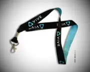 VIVECON 2021 SHOW HTC VIVE BOOTH OFFICIAL ID BADGE LANYARD - ULTRA COLLECTIBLE!
