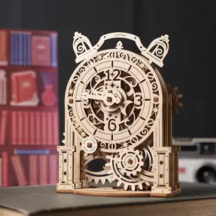 Ugears｜時鐘小紳士｜免電力自走模型 木製模型 DIY 立體拼圖 烏克蘭 拼圖 組裝模型 3D拼圖 時鐘 酷比客