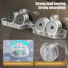 Drainage Kitchen Rack Sponge Soap Holder Suction Cup with Capacity for Sink