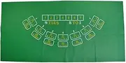 TX GIRL Poker Layouts Baccarat Table Cloth Game Mat Poker Game Fietro Felt Board Cloth Non-Woven Fabrics Poker Felt Layouts Poker Mat 180 * 90cm (Size : 180 * 90cm)