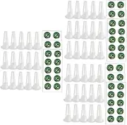 Kisangel 3 Sets Hydroponic Grow Baskets Replacement Reusable Plant Growing Containers for Hydroponic Systems
