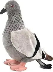 TigerHart Pepper The Pigeon - 7.5 Inch Stuffed Animal Plush Bird