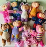HUGE LOT New Cabbage Patch Kids Doll CPK Cuties Cabbage Patch Dolls Rare Toy Lot