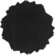 TEHAUX 10pcs Sheets Black Glitter Card Glitter Cardstocks A4 Glitter Cardstock A4 Glitter Foam Shimmer Cardstock Glitter Sticker A4 Craft Sponge