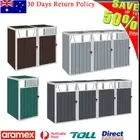 Garden Waste Bin Shed Container for Single/Double/Triple/Quadruple Trash Storage