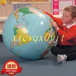 【免運】LANFY 玩具充氣世界氣球地球儀地圖地理早教沙灘球兒童地球