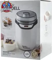 2-in-1 Electric Yoghurt Maker Fermenter, White/Grey, Probiotic, Homemade Yogurt