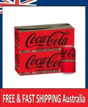 Coca-Cola Zero Sugar Caffeine Free Soft Drink Multipack Cans 20 X 375 Ml