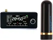 Snblzhef Mini Portable Radio 1.9inch IPS Screen Pocket Radio withAntenna All Band Radio Receiver HF SW MW VHF Radio A