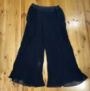 NWT City Chic Black Pleated Palazzo Pants Plus Size 16