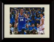 16x20 Framed Wendell Carter - Duke Blue Devils - Autograph Replica Print