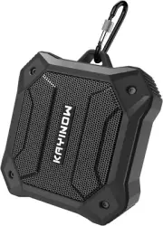 Waterproof IPX7 Wireless Portable Bluetooth Speaker Ear Boom Sound Sports Black