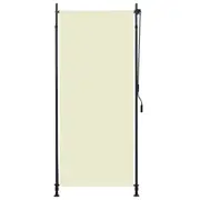 Outdoor Roller Blind 100x270 cm Cream vidaXL