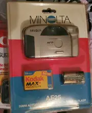 NEW SEALED MINOLTA AF25 COMPACT 35MM VINTAGE POINT & SHOOT RARE LOMO VINTAGE