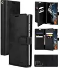 Fit S24 S23 S22 S21 S20 Plus Ultra 5G Leather Coin Wallet Flip 9 Card Slot Cover