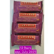 Lot of 12 LARABAR Fruit Nut Bar CHERRY PIE 3 Ingredients Gluten Free Vegan