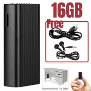 16GB Spy Mini MP3 Digital Voice Activated Recorder Hidden Audio Recording Device