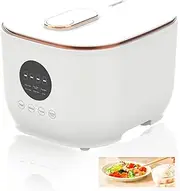 rice cooker Low sugar rice cooker+multi-functional steaming and stewing with stainless steel filter screen, 5 cooking modes for 24-hour reservation/automatic insulation, ideal choice for small household appliances in studio kitchens (3L)