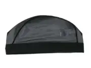 Arena ARN-13 Black Mesh Swim Cap Medium Size Swimming