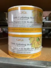 Cloth Wax Epilating roll (50 Yds) -2Pk- Body Wax