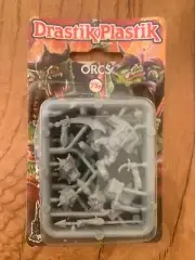 Warhammer Citadel Drastik Plastik Orcs Blister Sealed Rare NOS OOP
