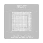 GPU BGA Reballing Stencil Template Station For RTX3060 3060TI Tin Net Steel Mesh