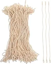 jojofuny 200Pcs Hang Tag String Fasteners for Clothing Labels Lightweight Snap Ropes for Present Tags Crafting Home Decor and Retail Use String