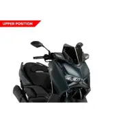 PUIG WINDSCREEN V-TECH LINE SPORT FOR YAMAHA X-MAX 300 MAX TECH 2025 LIGHT SMOKE