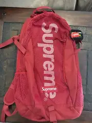Supreme SS20 Mesh Backpack Dark Red