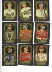 2024 Topps Allen & Ginter Refractor Lot 9 cards Cole Gelof Keith Altuve Schanuel