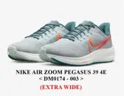 Nike Air Zoom Pegasus 39 WIDE 4E Mens 7 / 8.5 Womens Running Shoes DM0174-003