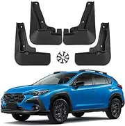APEXRA Car Mud Guards Flaps Splash Compatible for Subaru Crosstrek 2024 Accessories, Auto Parts Front Rear Mudguard Fender 4pcs/Set