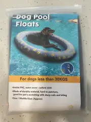 Inflatable Pet Pool Floatie, Charlie's Pet, Orange or Charcoal, Brand New