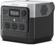 EF ECOFLOW RIVER 2 Pro Portable Power Station, 700Wh LiFePO4 Battery, 3X800W AC Outlets,70 Min Fast Charging, Solar Generator for Outdoor Camping, Road Trip, Fishing