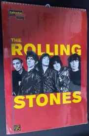 The Rolling Stones 1995 UK Calendar 12x18" Mick Jagger