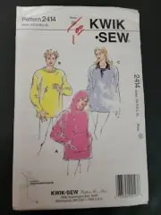 Kwik-Sew 2414 Misses Tunic Size XS S M L XL SEWING PATTERN