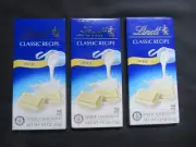 (3) Count Lot Of Lindt Classic Recipe White Chocolate Bars 4.4 Oz Each