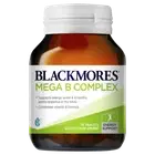 Blackmores Mega B Complex 75 Tablets Vitamin B High Potency Formula for Energy