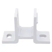Stable White Mounting Bracket for Retractable Awnings Dirt Resistant Material