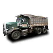 AMT Autocar Dump Truck - 1/25 Scale Model Truck Kit - Buildable Vintage Vehicle