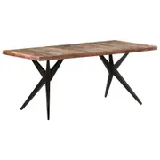 Dining Table 180x90x76 cm Solid Reclaimed Wood vidaXL