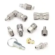 8MM Foster Quick Disconnect High Pressure Male Female Adaptor Fill Nipple Blind